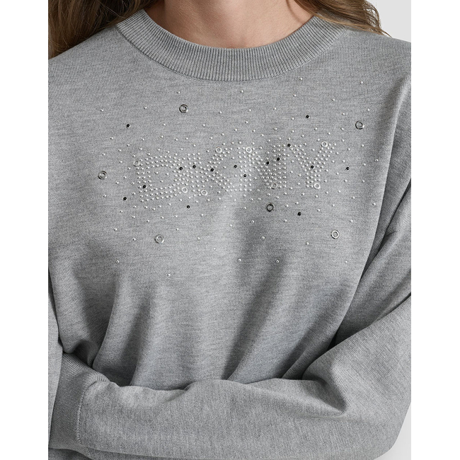 Product DKNY P5MSBY47  ΠΟΥΛΟΒΕΡ ΜΑΚΡΥΜΑΝΙΚΟ DKNY base image