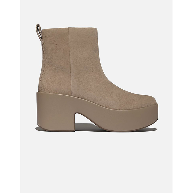 Product FIT FLOP PLATFFORM ZIP UP ANKLE BOOT - SUEDE​ base image