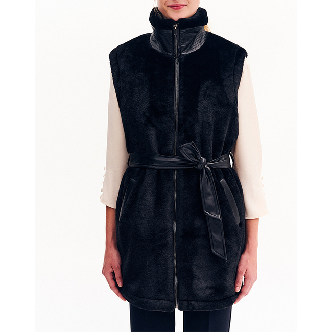 Product FOREL Sleeveless fur vest base image