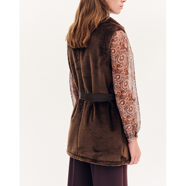 Product FOREL Sleeveless fur vest base image