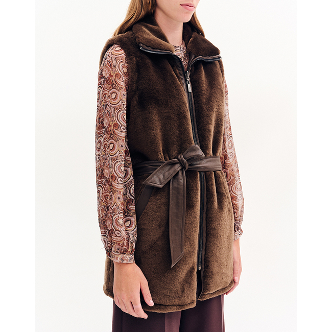 Product FOREL Sleeveless fur vest base image