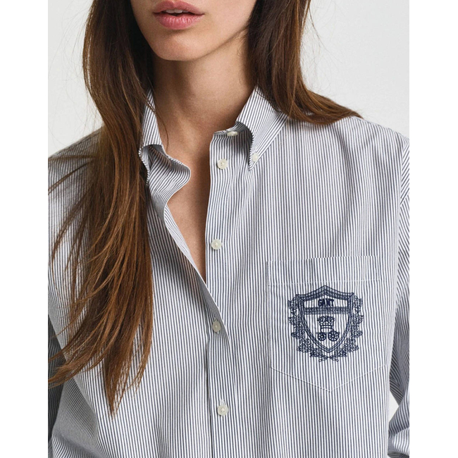 Product GANT LS REL CLASSIC POPLIN GRAPHIC SHIRT base image