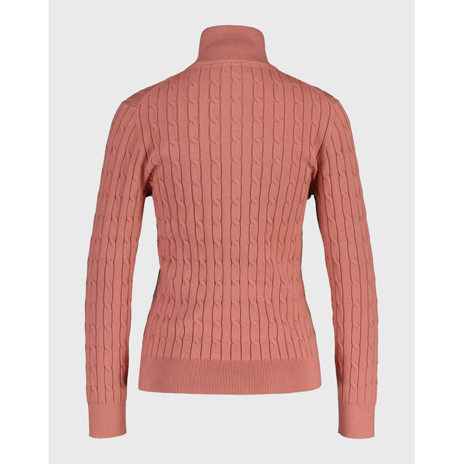 Product GANT ΠΟΥΛΟΒΕΡ ΜΜ STRETCH COTTON CABLE HALF-ZIP base image