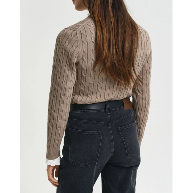 Product GANT LS STRETCH COTTON CABLE C-NECK SWEATER base image