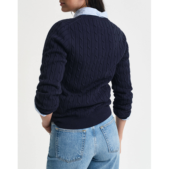 Product GANT ΠΟΥΛΟΒΕΡ ΜΜ STRETCH COTTON CABLE C-NECK base image