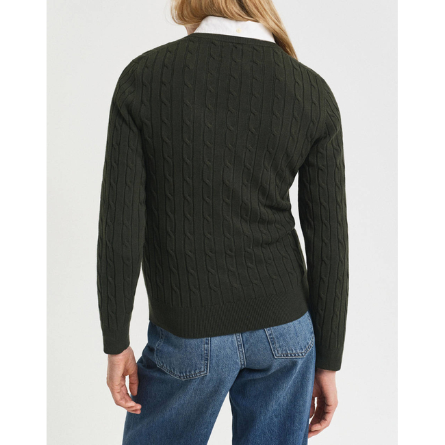 Product GANT ΠΟΥΛΟΒΕΡ ΜΜ STRETCH COTTON CABLE C-NECK base image