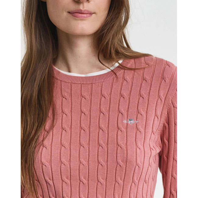 Product GANT ΠΟΥΛΟΒΕΡ ΜΜ STRETCH COTTON CABLE C-NECK base image