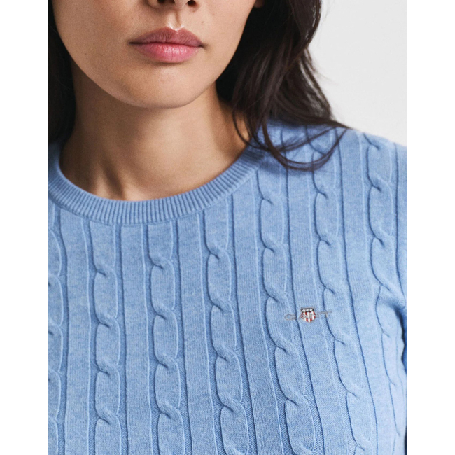 Product GANT LS STRETCH COTTON CABLE C-NECK SWEATER base image