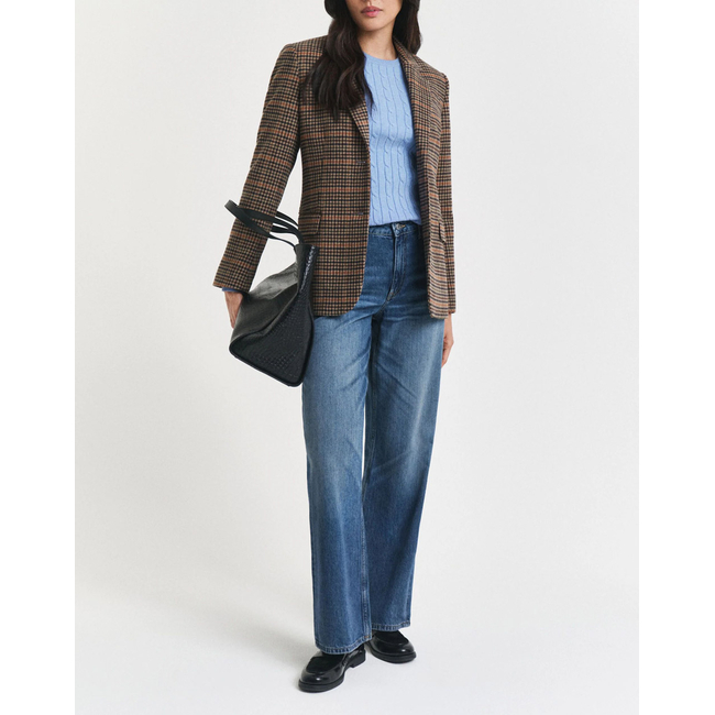 Product GANT LS STRETCH COTTON CABLE C-NECK SWEATER base image