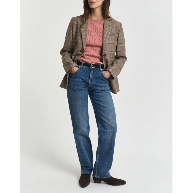 Product GANT ΠΟΥΛΟΒΕΡ ΚΜ STRETCH COTTON CABLE SS C-NECK base image