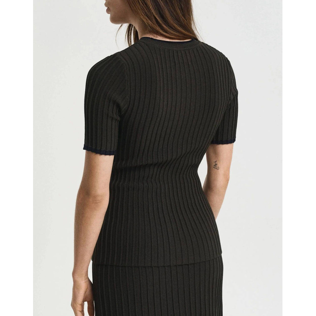 Product GANT ΠΟΥΛΟΒΕΡ ΚΜ CONTRAST RIBBED SS C-NECK base image