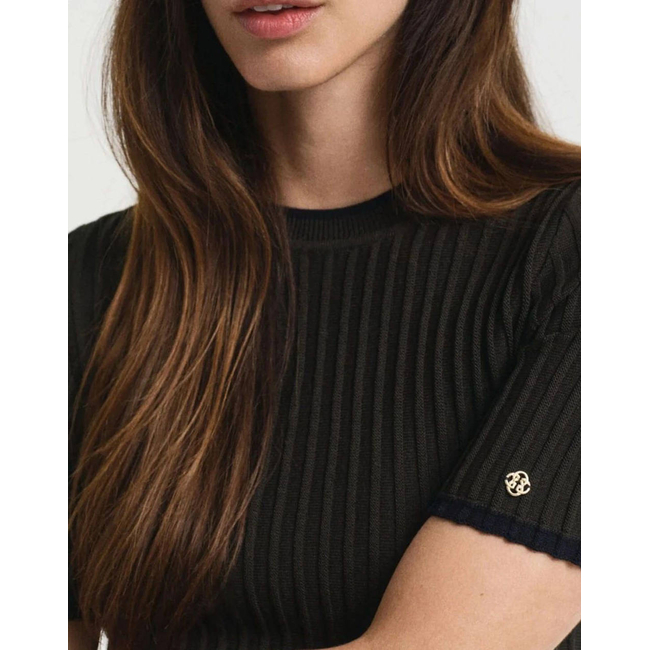 Product GANT ΠΟΥΛΟΒΕΡ ΚΜ CONTRAST RIBBED SS C-NECK base image