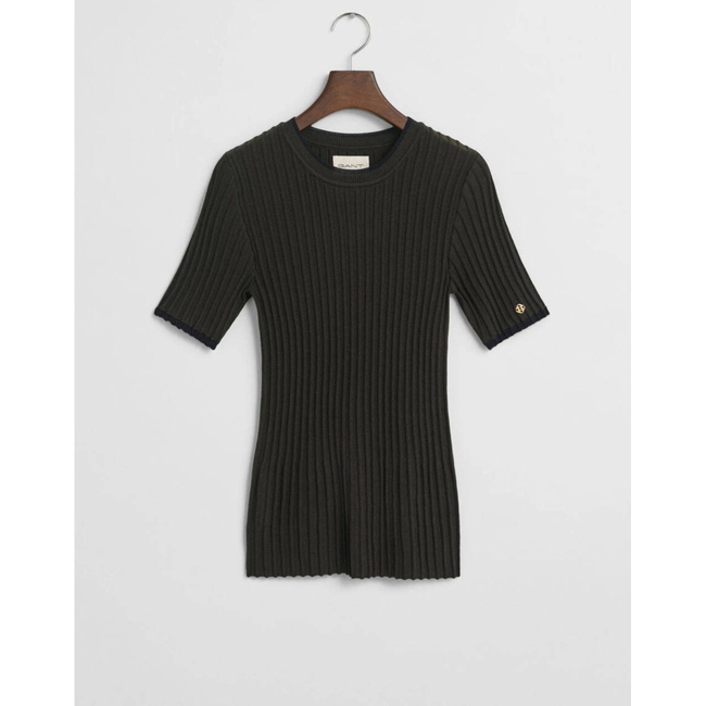 Product GANT ΠΟΥΛΟΒΕΡ ΚΜ CONTRAST RIBBED SS C-NECK base image