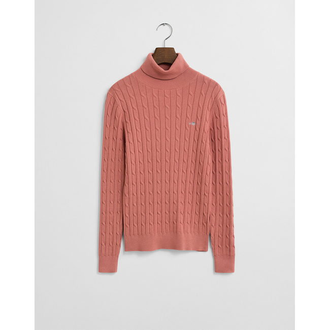 Product GANT MM STRETCH COTTON CABLE TURTLENECK SWEATER base image