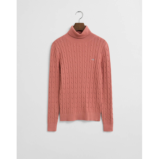 Product GANT ΠΟΥΛΟΒΕΡ ΜΜ STRETCH COTTON CABLE TURTLENECK base image