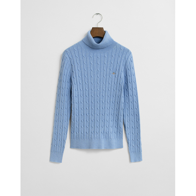 Product GANT MM STRETCH COTTON CABLE TURTLENECK SWEATER base image