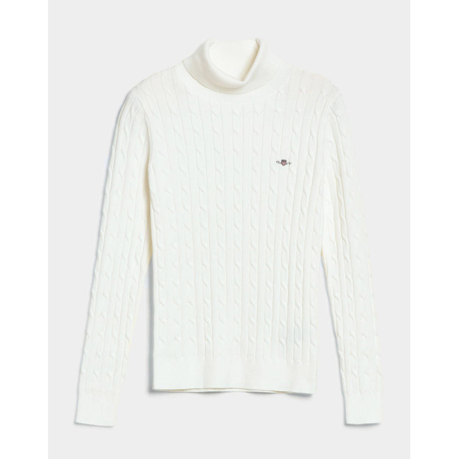 Product GANT MM STRETCH COTTON CABLE TURTLENECK SWEATER base image