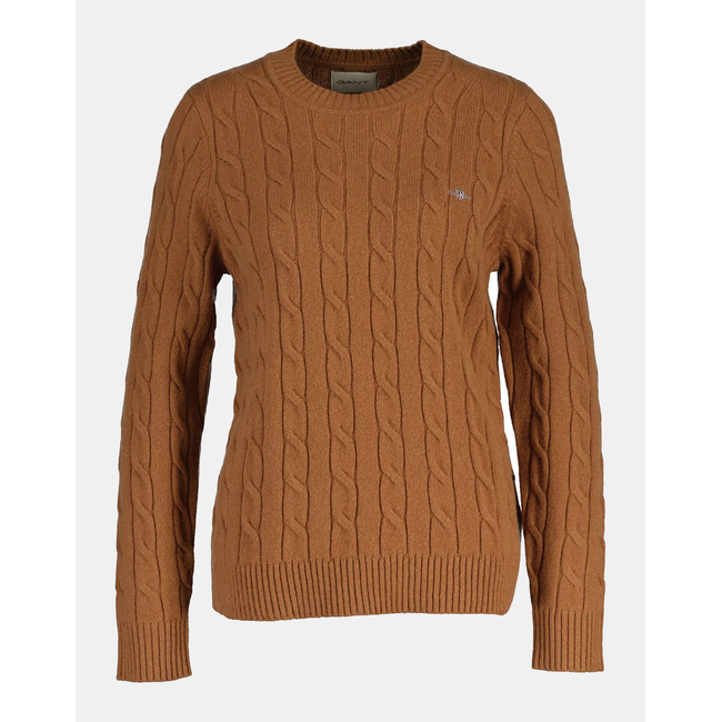 Product GANT ΠΟΥΛΟΒΕΡ ΜΜ LAMBSWOOL CABLE C-NECK base image