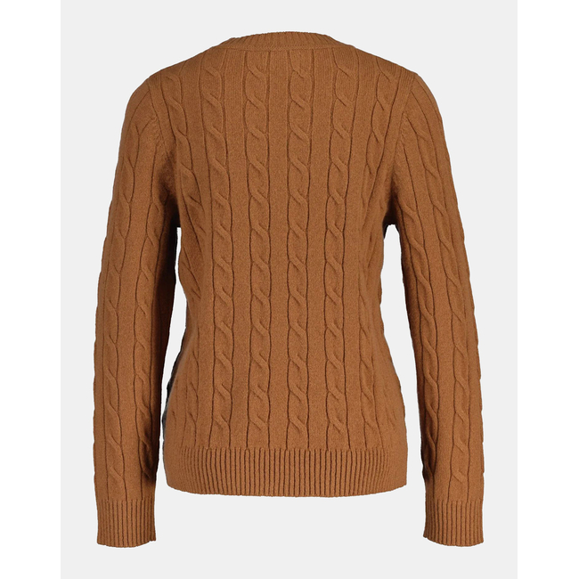 Product GANT ΠΟΥΛΟΒΕΡ ΜΜ LAMBSWOOL CABLE C-NECK base image