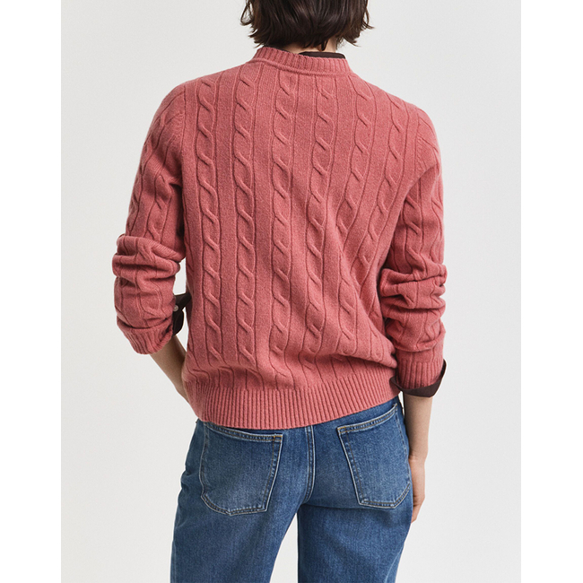 Product GANT LS LAMBSWOOL CABLE C-NECK SWEATER base image
