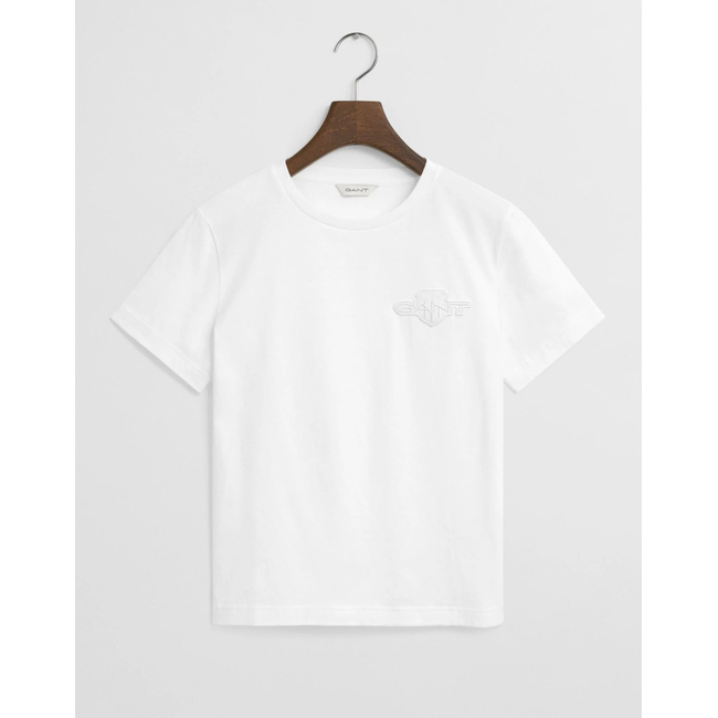 Product GANT ΜΠΛΟΥΖΑ ΚΜ REG TONAL SHIELD SS T-SHIRT base image