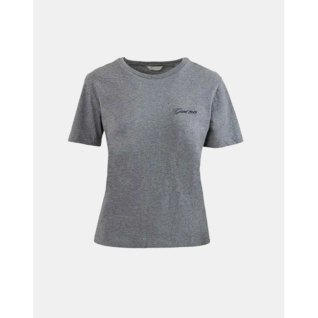 Product GANT ΜΠΛΟΥΖΑ ΚΜ REG COTTON SCRIPT SS T-SHIRT base image