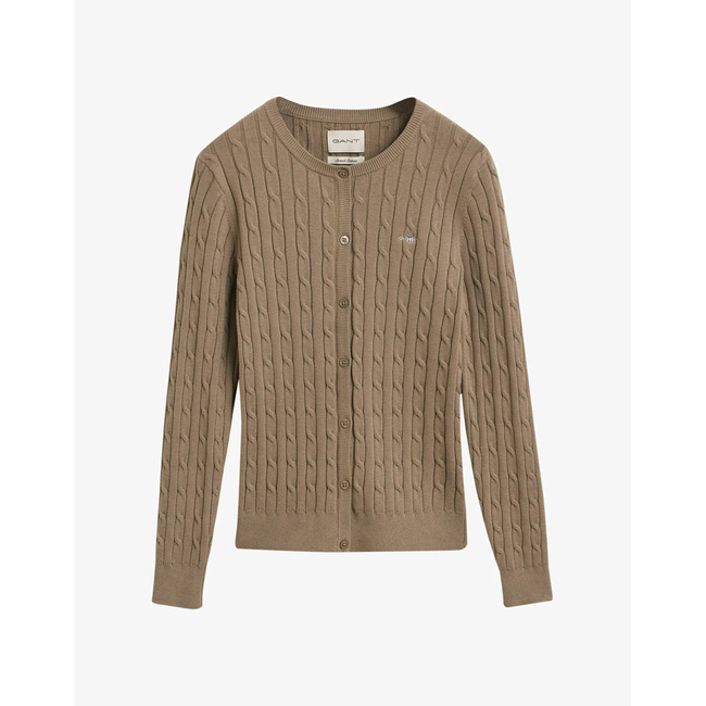 Product GANT ΖΑΚΕΤΑ ΠΛΕΚΤΗ STRETCH COTTON CABLE CARDIGAN base image
