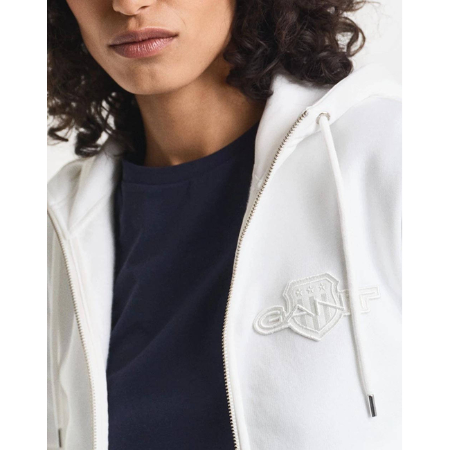 Product GANT ΖΑΚΕΤΑ ΦΟΥΤΕΡ REG TONAL SHIELD ZIP HOODIE base image