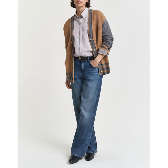 Product GANT VARSITY V-NECK CARDIGAN base image