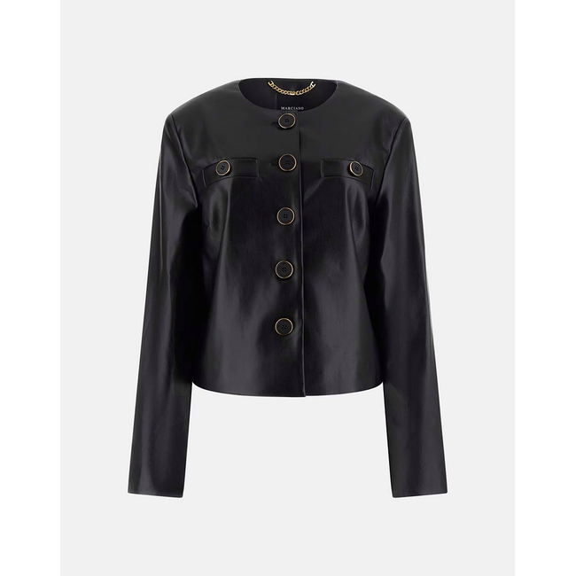 Product GUESS BY MARCIANO FERGIE CROPPED JACKET WOMEN base image