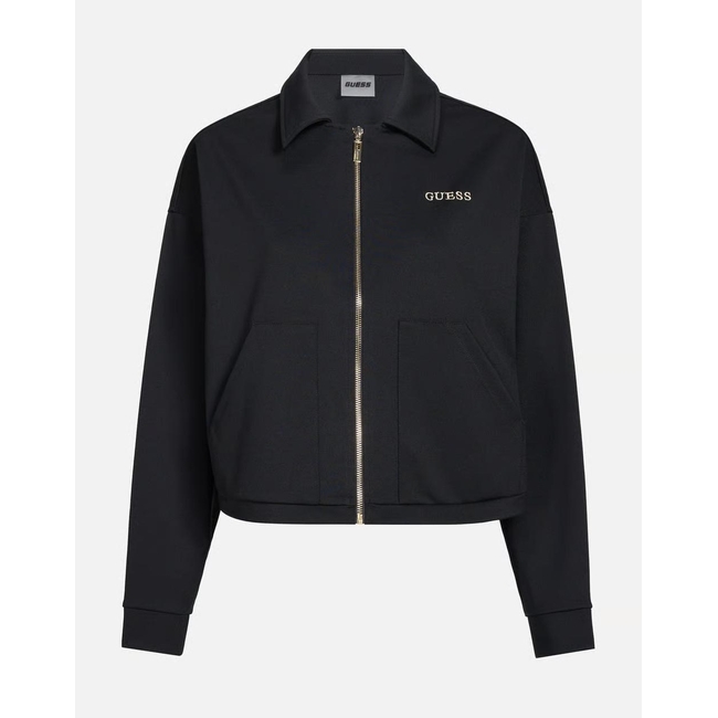 Product GUESS CARLA CROP ZIP JACKET WOMEN base image