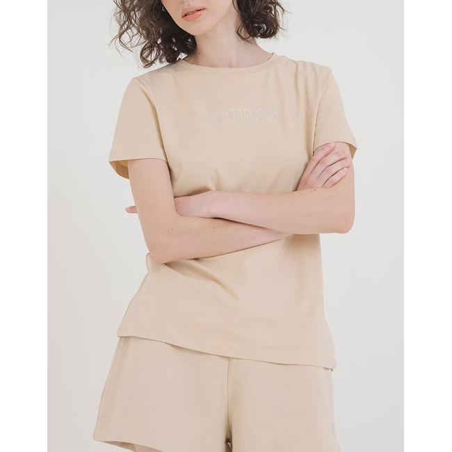 Product GUESS BRIANA SS T-SHIRT WOMEN base image