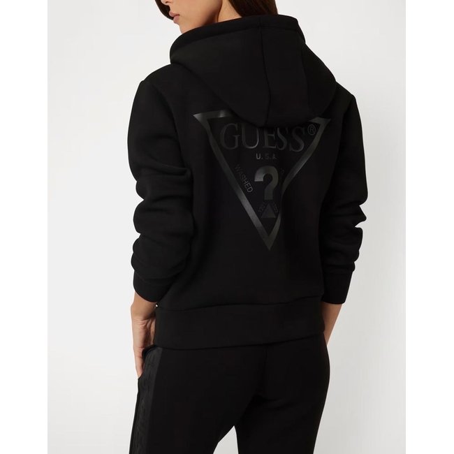 Product GUESS ALLIE SCUBA HOODIE ZIP SWEATS WOMEN base image