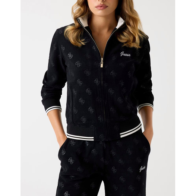 Product GUESS PAULINA FULL ZIP SWEATSHIRT WOMEN base image