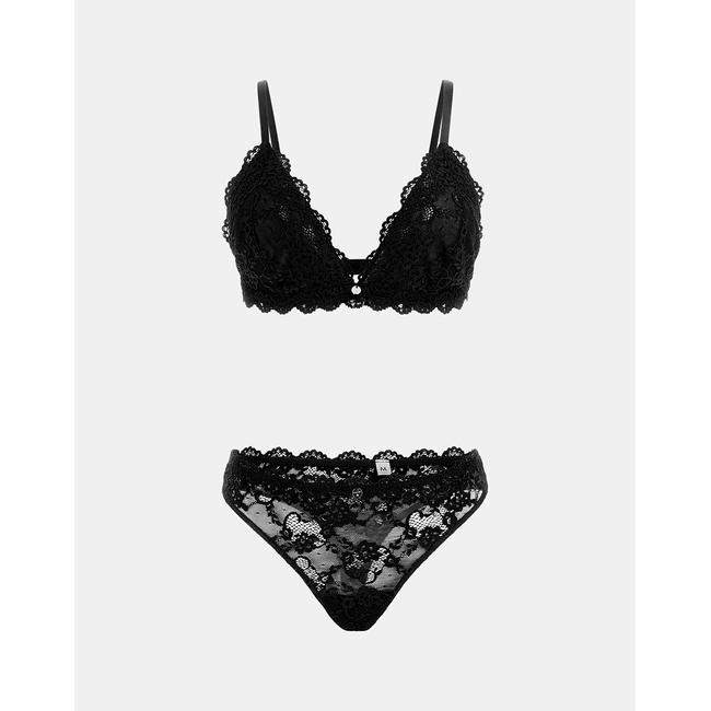 Product GUESS MILLIE TRIANGLE+THONG SET WOMEN base image