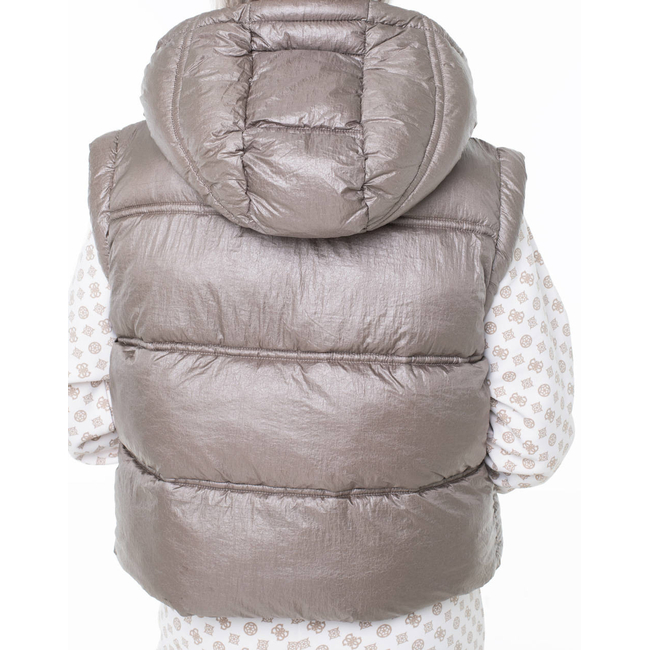 Product GUESS ERNESTINE CROP PADDED VEST ΜΠΟΥΦΑΝ ΓΥΝΑΙΚΕΙΟ base image