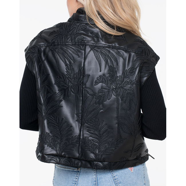 Product GUESS CHANTAL PU EMBRO VEST ΜΠΟΥΦΑΝ ΓΥΝΑΙΚΕΙΟ base image