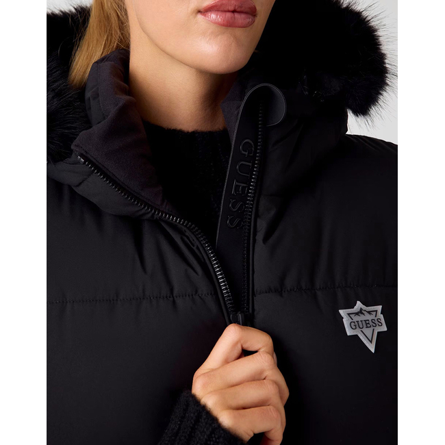 Product GUESS KATRINA SKI HOODY VEST ΜΠΟΥΦΑΝ ΓΥΝΑΙΚΕΙΟ base image