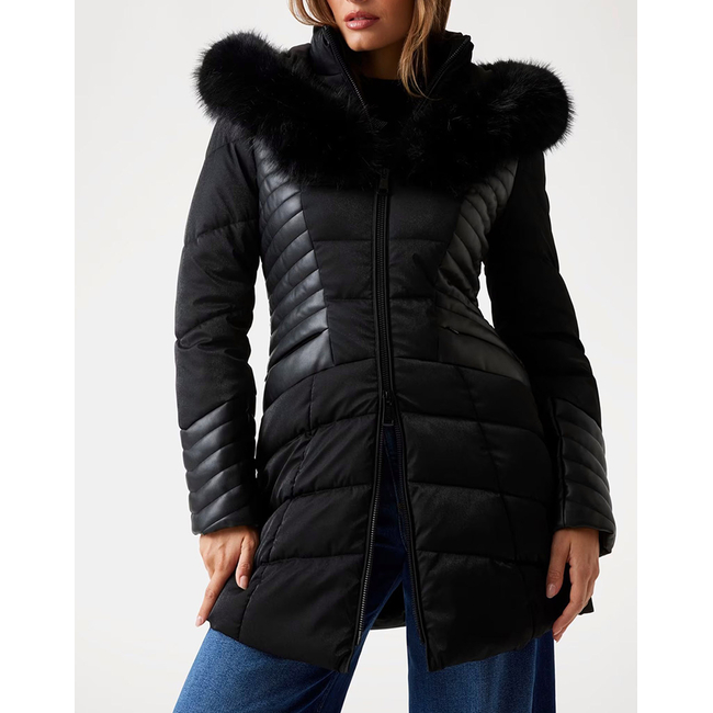 Product GUESS  NEW OXANA JACKET ΜΠΟΥΦΑΝ ΓΥΝΑΙΚΕΙΟ base image