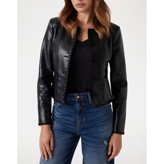 Product GUESS  LEONTINE EMBRO STITCH JACKET ΜΠΟΥΦΑΝ ΓΥΝΑΙΚΕΙΟ base image