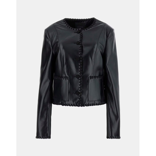 Product GUESS  LEONTINE EMBRO STITCH JACKET ΜΠΟΥΦΑΝ ΓΥΝΑΙΚΕΙΟ base image