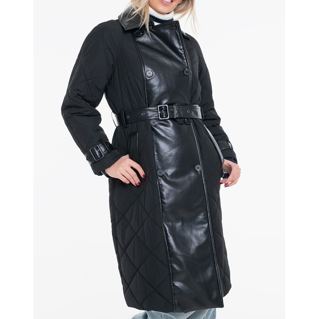 Product GUESS ALEXANE QUILTED TRENCH ΜΠΟΥΦΑΝ ΓΥΝΑΙΚΕΙΟ base image
