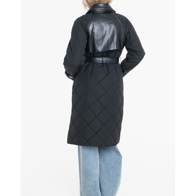 Product GUESS ALEXANE QUILTED TRENCH ΜΠΟΥΦΑΝ ΓΥΝΑΙΚΕΙΟ base image