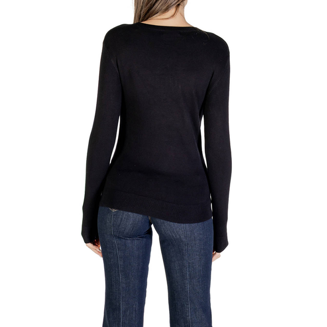 Product GUESS LS CN KIARA TRIANGLE LOGO SWTR ΠΛΕΚΤΟ ΓΥΝΑΙΚΕΙΟ base image