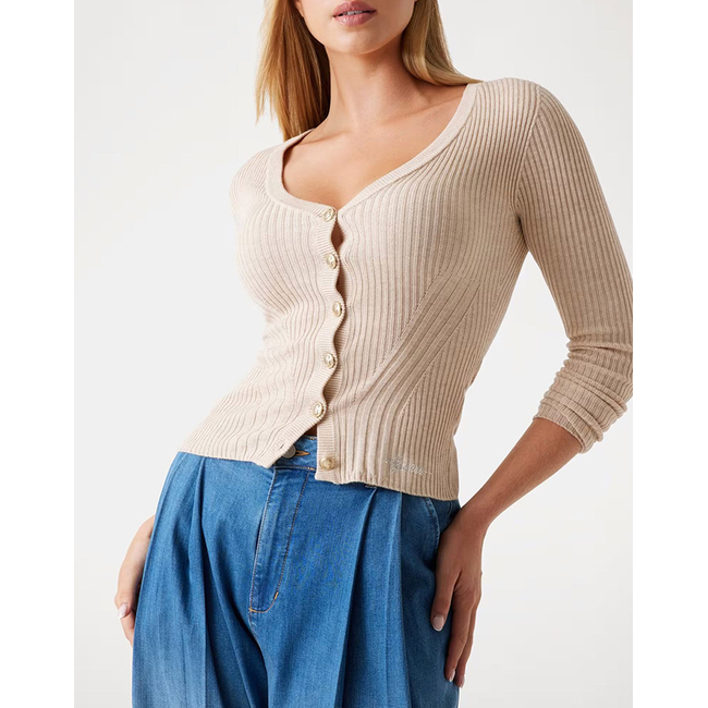 Product GUESS LS VN JULIA SEAMLESS CARDI SWT ΠΛΕΚΤΟ ΓΥΝΑΙΚΕΙΟ base image