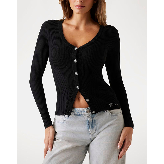 Product GUESS LS VN JULIA SEAMLESS CARDI SWT ΠΛΕΚΤΟ ΓΥΝΑΙΚΕΙΟ base image