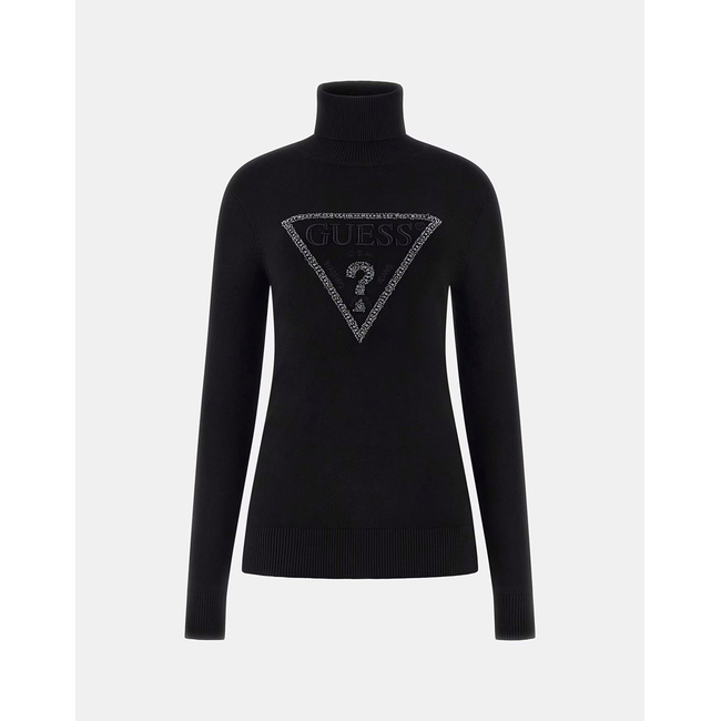 Product GUESS LS TN MELANIE TRIANGLE LOGO SW ΠΛΕΚΤΟ ΓΥΝΑΙΚΕΙΟ base image