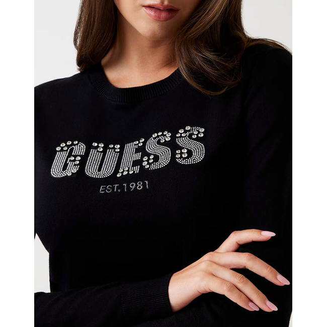 Product GUESS LS CN REYNA LOGO SWTR ΠΛΕΚΤΟ ΓΥΝΑΙΚΕΙΟ base image
