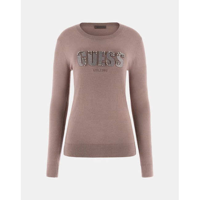 Product GUESS LS CN REYNA LOGO SWTR ΠΛΕΚΤΟ ΓΥΝΑΙΚΕΙΟ base image