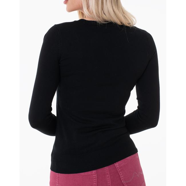 Product GUESS GENA VN LS SWTR ΠΛΕΚΤΟ ΓΥΝΑΙΚΕΙΟ base image